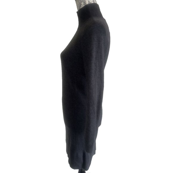 Lululemon Keep it Cozy Graphite Gray Silk Blend Sweater Dress 4 W1CFTS - Picture 7 of 16